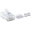Intellinet RJ45 Modular Plugs Pro Line, Cat6A, UTP, 3-zaru, cietam vadam, 50 µ zelta pārklājuma kontakti, 80 gab. iepakojumā
