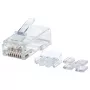 Intellinet RJ45 Modular Plugs Pro Line, Cat6A, UTP, 3-zaru, cietam vadam, 50 µ zelta pārklājuma kontakti, 80 gab. iepakojumā