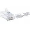 Intellinet RJ45 moduļu spraudņi, Cat6A, UTP, 2-zaru, vītajam vadam, 15 µ apzeltīti kontakti, 80 gab.