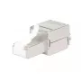 Intellinet Cat6a 10G ekranēts bezinstrumenta RJ45 modulārais spraudnis STP ar zeltītiem kontaktiem