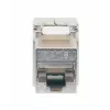 Intellinet Cat8.1 40G ekranētais bezinstrumentu Keystone savienotājs RJ-45 sudraba krāsā