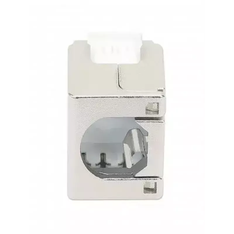 Intellinet Cat8.1 40G ekranētais bezinstrumentu Keystone savienotājs RJ-45 sudraba krāsā