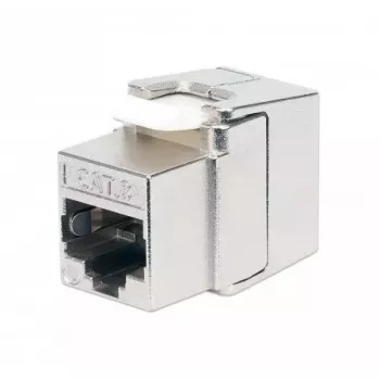 Intellinet Cat8.1 40G ekranētais bezinstrumentu Keystone savienotājs RJ-45 sudraba krāsā