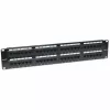 Intellinet ielāpu panelis, Cat5e, UTP, 48 portu, 2U, melns