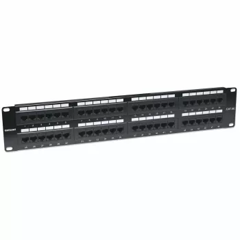 Intellinet ielāpu panelis, Cat5e, UTP, 48 portu, 2U, melns