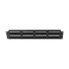 Plaukta piederums Lanberg PPU6-2048-B 19 collas 2U 48 porti