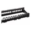 Techly Modular Patch Panel 24 Places UTP with Removable Modules 1 Unit Melns