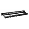 Techly Modular Patch Panel 24 Places UTP with Removable Modules 1 Unit Melns