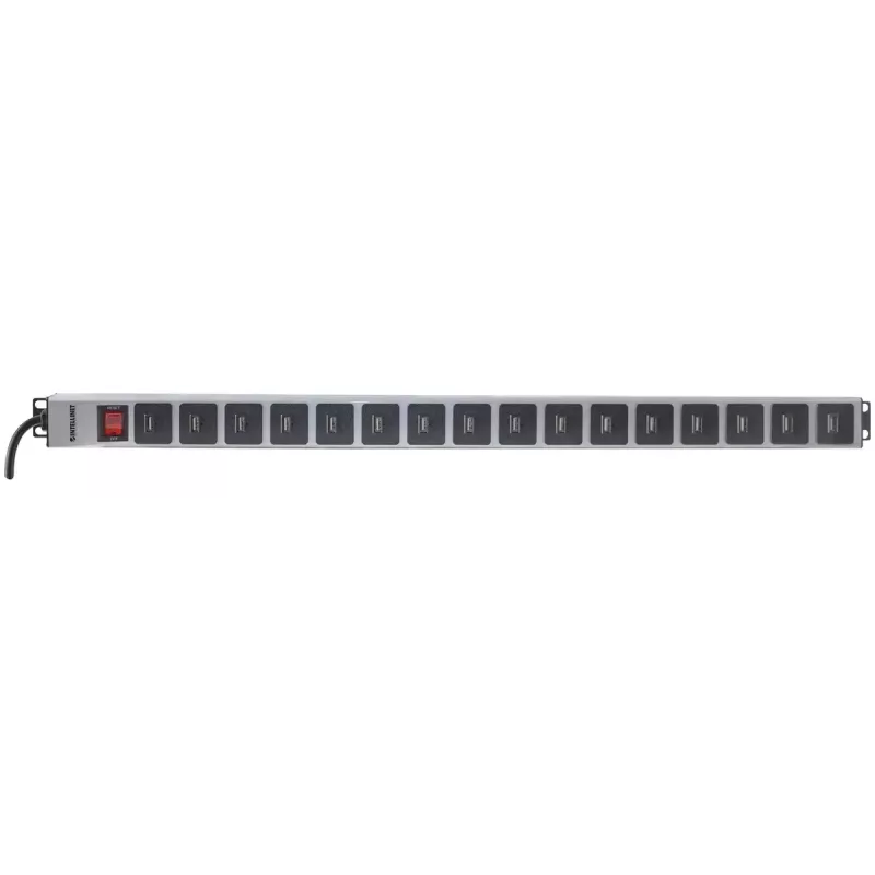 Strāvas sadales bloks Intellinet vertikāls montāžai statnē 16 portu USB-A