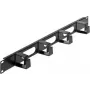 Rack kabeļu organizators INTELLINET 711685 1U, melns, 19 collu statīvam, platums 482,6 mm