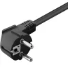 Techly Rack 19 collu Strāvas sadalītājs 8 rozetes Schuko kontaktdakša, Strāvas sadalītājs, Melns, 1,05 kg