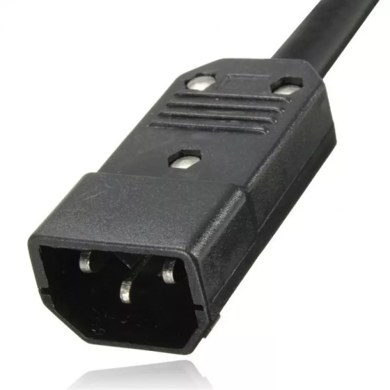 Techly Multi-Socket 8 rozetes statīvam 19 collu C14 spraudnis 1 HE melns sarkans
