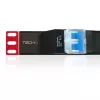 Techly I-CASE STRIP-61UD strāvas sadales bloks (PDU) 6 maiņstrāvas kontaktligzdas 1U melns, sarkans