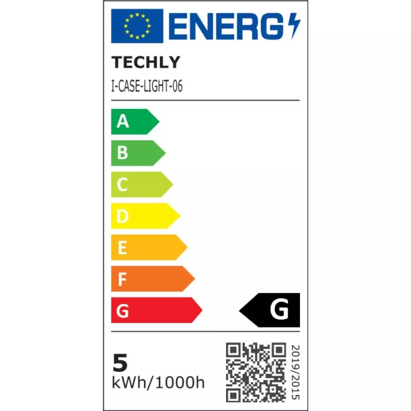 LED sistēmas gaismeklis Techly I-CASE LIGHT-06 Balts Alumīnijs 100-240V