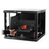 Rack shelf Techly I-CABINET-TRAY14BK Melns 4U 19 inch
