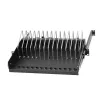 Rack shelf Techly I-CABINET-TRAY14BK Melns 4U 19 inch