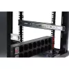 Rack shelf Techly I-CABINET-TRAY14BK Melns 4U 19 inch