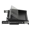 Rack shelf Techly I-CABINET-TRAY14BK Melns 4U 19 inch
