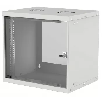 Wall Mounted Rack Intellinet 9U pelēka