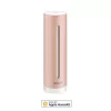 Iekštelpu gaisa kvalitātes monitors Netatmo Smart Indoor Air Quality Monitor — CO2 0–5000 ppm, temperatūra 0–50°C, troksnis, Wi‑Fi/Bluetooth, maiņstrāvas barošana, alumīnijs, rožu zelts