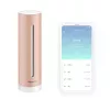 Iekštelpu gaisa kvalitātes monitors Netatmo Smart Indoor Air Quality Monitor — CO2 0–5000 ppm, temperatūra 0–50°C, troksnis, Wi‑Fi/Bluetooth, maiņstrāvas barošana, alumīnijs, rožu zelts