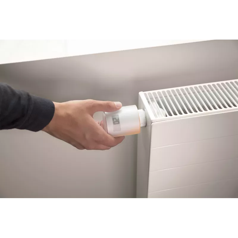 Netatmo Starter Pack - viedie radiatoru vārsti, balts, 0 - 50 °C, 2400 MHz, 100 m, 5 - 30 °C, °C