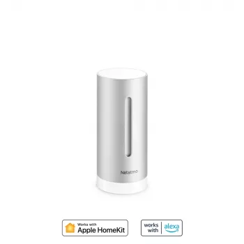 Netatmo Additional Smart Indoor Module, bezvadu, 0,3°, 3%, duralumīnijs, alumīnijs, AAA