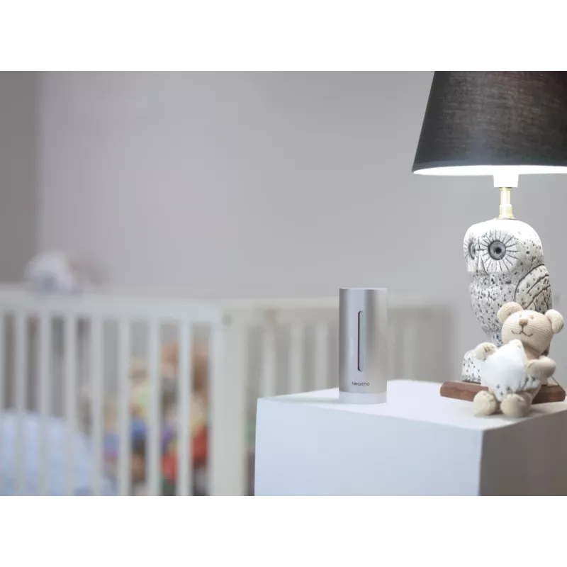 Netatmo Additional Smart Indoor Module, bezvadu, 0,3°, 3%, duralumīnijs, alumīnijs, AAA