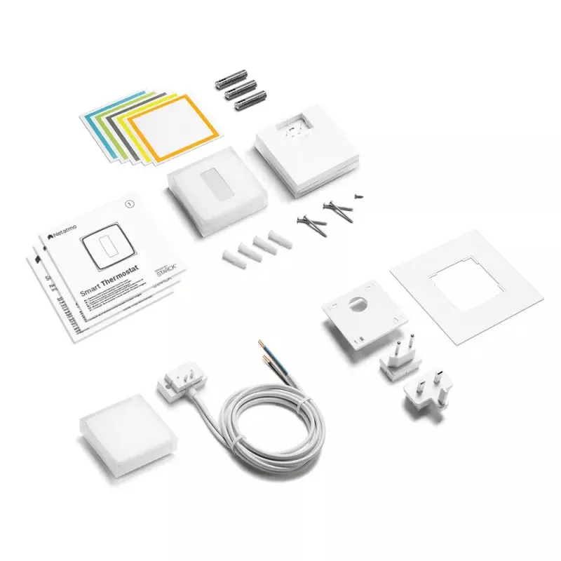 Netatmo komplekts: viedais termostats + 3 papildu viedie radiatoru vārsti