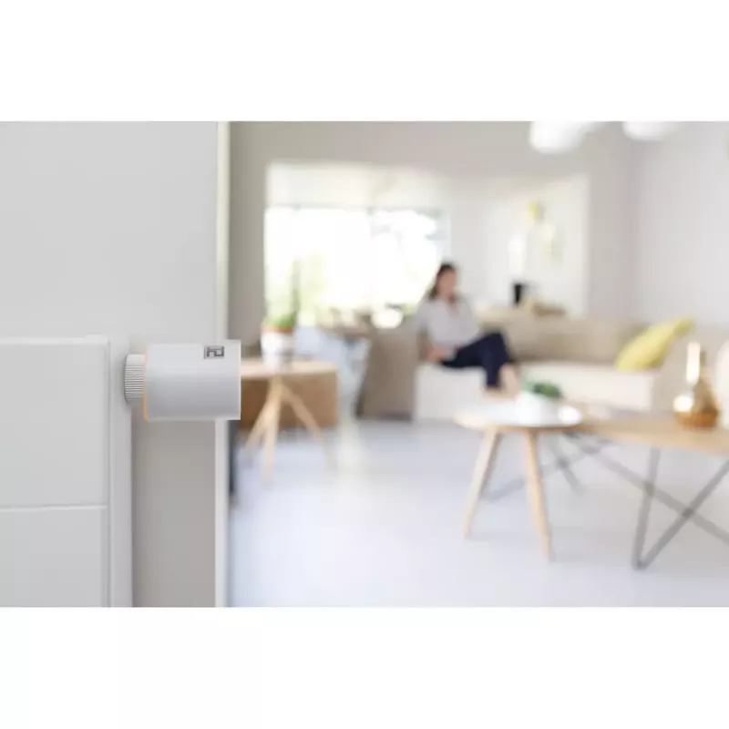 Netatmo viedie radiatoru vārsti komplektā: 3 papildu viedie radiatoru vārsti