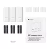 Durvju/logu sensors Netatmo DTG-EC bezvadu, laikapstākļu izturīgs 3 V (2×AAA), darbības rādiuss 80 m, balts, 3 gab. komplekts