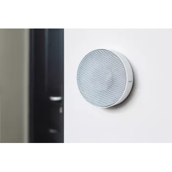 Bezvadu sirēna Netatmo NA-NIS01 iekštelpu balta, 110 dB, USB ports, AA x4, 130×35×130 mm