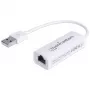 Manhattan USB-A ātrgaitas Ethernet adapteris, 10/100 Mb/s tīkla, 480 Mb/s (USB 2.0), ātrgaitas USB, RJ45, balts, trīs gadu garantija