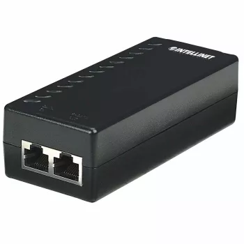 Intellinet Power over Ethernet (PoE) inžektors, 1 ports, 48 V līdzstrāva, IEEE 802.3af atbilstošs