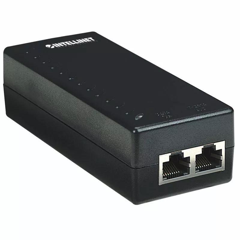 Intellinet Power over Ethernet (PoE) inžektors, 1 ports, 48 V līdzstrāva, IEEE 802.3af atbilstošs