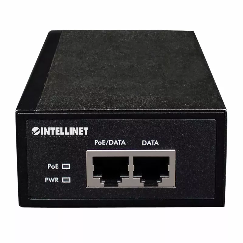Intellinet Gigabit High-Power PoE+ Injectors, 1 x 30 W, IEEE 802.3at/af Power over Ethernet (PoE+/PoE)