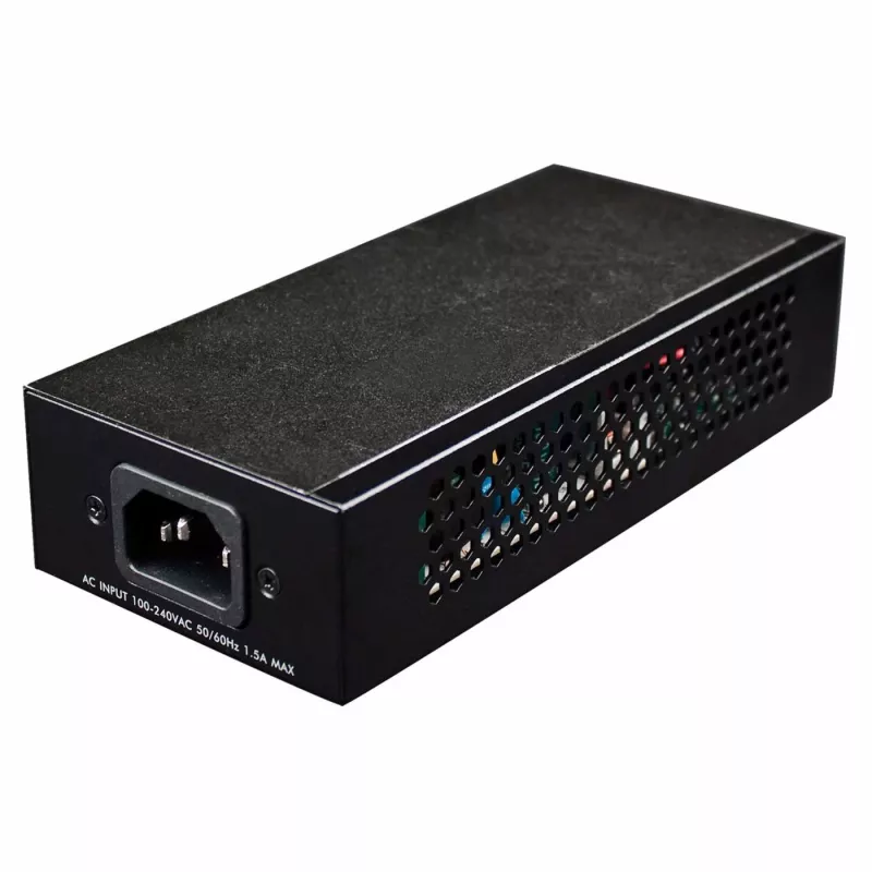 Intellinet Gigabit High-Power PoE+ Injectors, 1 x 30 W, IEEE 802.3at/af Power over Ethernet (PoE+/PoE)