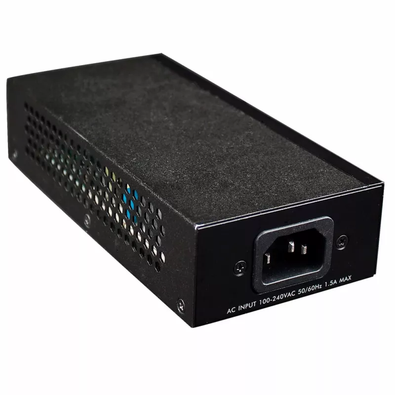Intellinet Gigabit High-Power PoE+ Injectors, 1 x 30 W, IEEE 802.3at/af Power over Ethernet (PoE+/PoE)