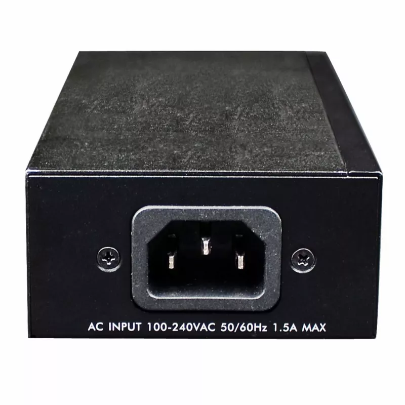 Intellinet Gigabit High-Power PoE+ Injectors, 1 x 30 W, IEEE 802.3at/af Power over Ethernet (PoE+/PoE)