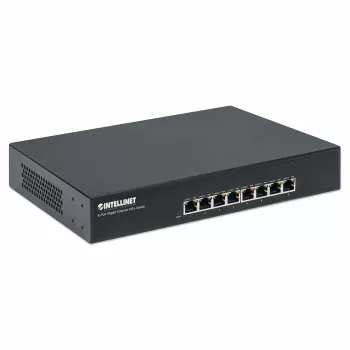 Intellinet 8 portu Gigabit Ethernet PoE+ slēdzis, 8 x PoE porti, IEEE 802.3at/af Barošana caur Ethernet (PoE+/PoE), Endspan, darbvirsmas, kaste