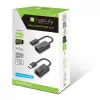 Techly IUSB-EXTENDTY2 kabeļa savienotāju adapteris RJ-45 USB 2.0 Type-A melns