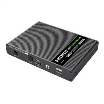 Techly IDATA HDMI-KVM67 KVM pagarinātājs Raidītājs un uztvērējs