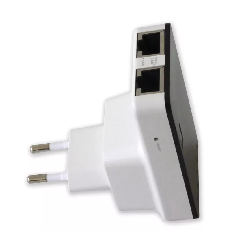 Router Techly Wall Plug Wireless Router 300N Wi-Fi 4
