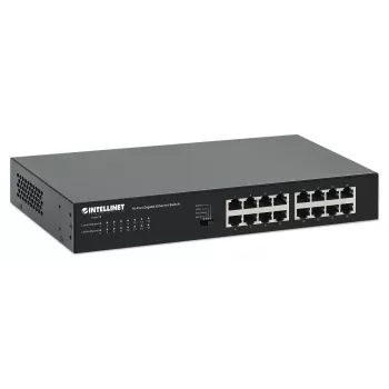Nepārvaldāms komutators Manhattan 561815 16 portu Gigabit Ethernet 10/100/1000