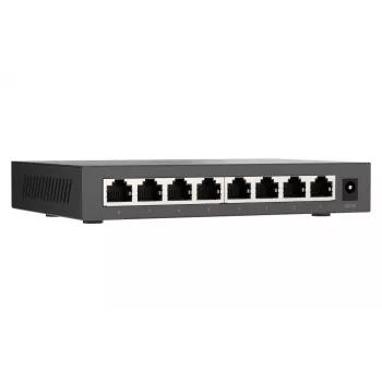 QNAP QSW-1108-8T-R2 tīkla slēdzis Nepārvaldāms 2.5G Ethernet (100/1000/2500) Galddators Melns