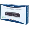 Pārvaldāms slēdzis Intellinet 8 pieslēgvietu Gigabit Ethernet PoE+ ar 2 SFP pieslēgvietām