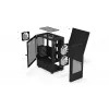 Datora korpuss KRUX VAKO KRX0132 ATX melns — rūdītais stikls, RGB, atbalsta Mini‑ATX, GPU līdz 31 cm, CPU dzesētājs līdz 15,9 cm
