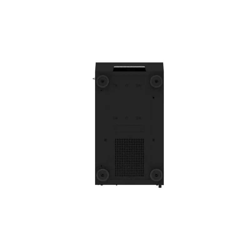 Datora korpuss KRUX VAKO KRX0132 ATX melns — rūdītais stikls, RGB, atbalsta Mini‑ATX, GPU līdz 31 cm, CPU dzesētājs līdz 15,9 cm