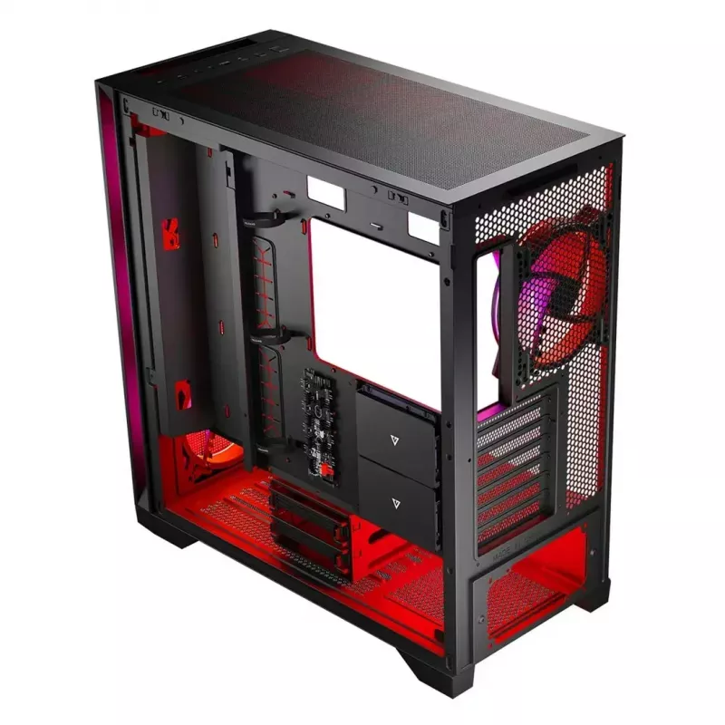 Modecom Volcano Expanse S Apex ARGB Midi korpuss, melns