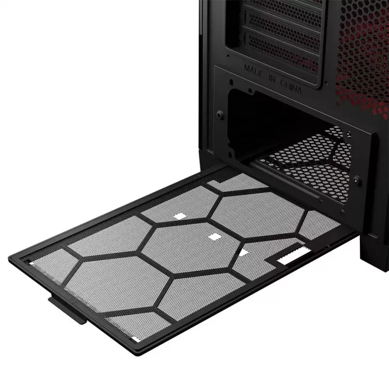 Modecom Volcano Expanse S Apex ARGB Midi korpuss, melns